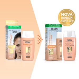 Protetor Solar Facial ISDIN Fusion Water 5 Stars Color FPS50